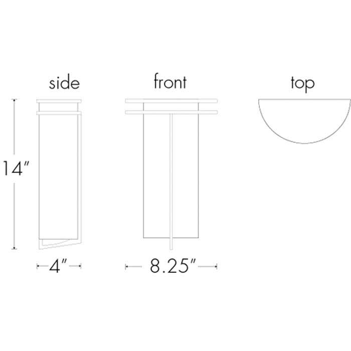 Synergy 0476 Outdoor Wall Sconce By Ultralights Lighting Additional Image 2