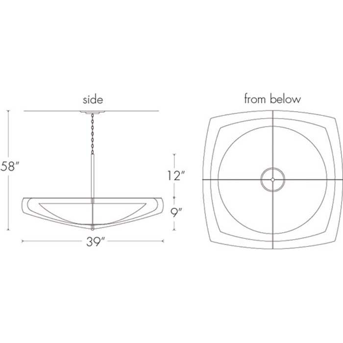 Synergy 0492-39-SM Indoor/Outdoor Stem Mount Pendant By Ultralights Lighting Additional Image 1