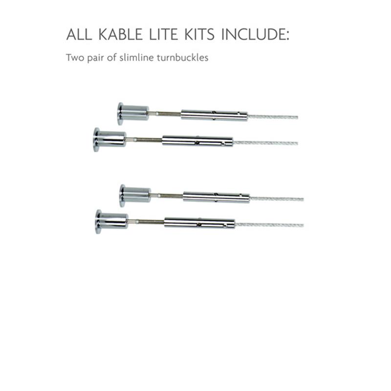 Tech Lighting 700KLKTS150 Kable Lite Surface Kit 150W