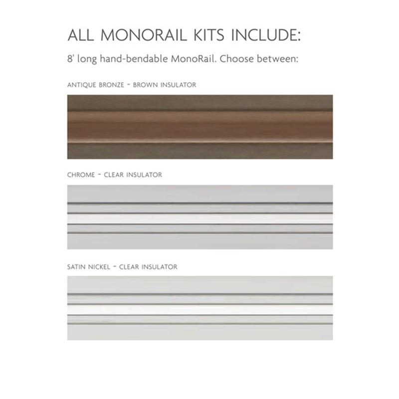 Tech Lighting 700MOKTS150 Monorail Surface Kit 150W