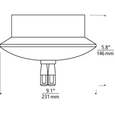 Tech Lighting 700MOSRT60D Monorail Surface Transformer-600W Mag