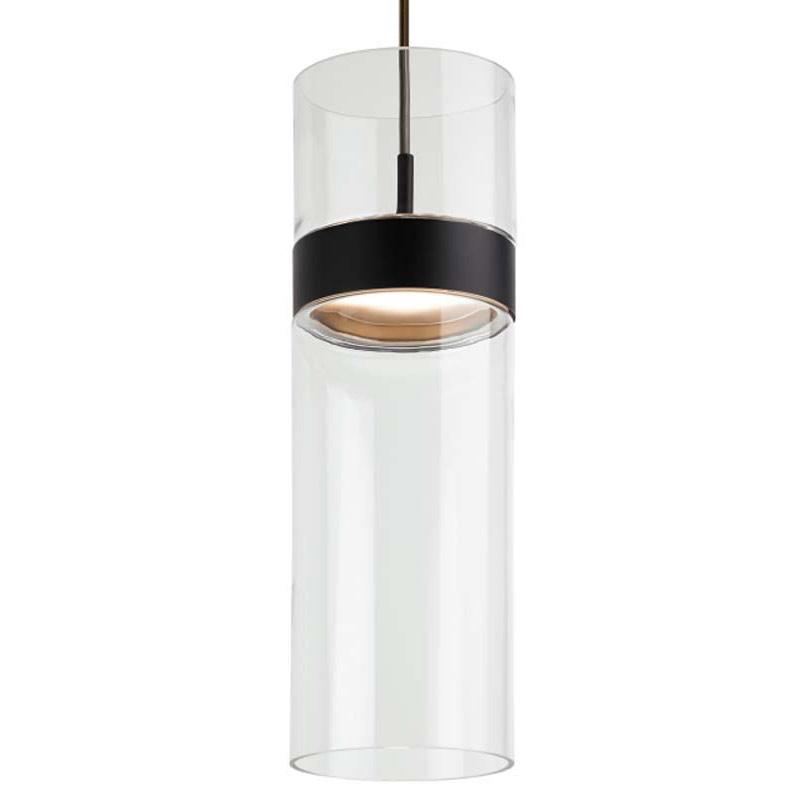 Tech Lighting 700 Manette Grande Pendant with Clear Glass Bottom Color