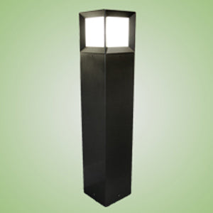 Techlight LBOL8S LED 8 Inch Square Bollard Light