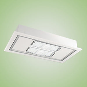 Techlight LRCF Fusion Series Large Rectangular Recessed LED Canopy
