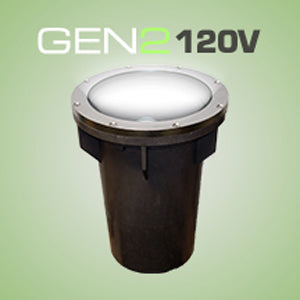 Techlight TDB3W-GEN2-120 Genesis Gen2 120V Medium LED Burial Light