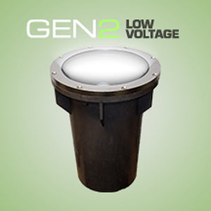 Techlight TDB3W-GEN2-LV Genesis Gen2 Low Voltage Medium LED Burial Light