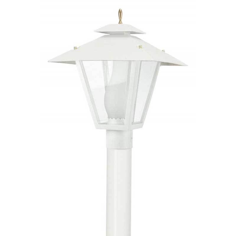 Wave Lighting 113 Colonial Post Top with Glass Chimney